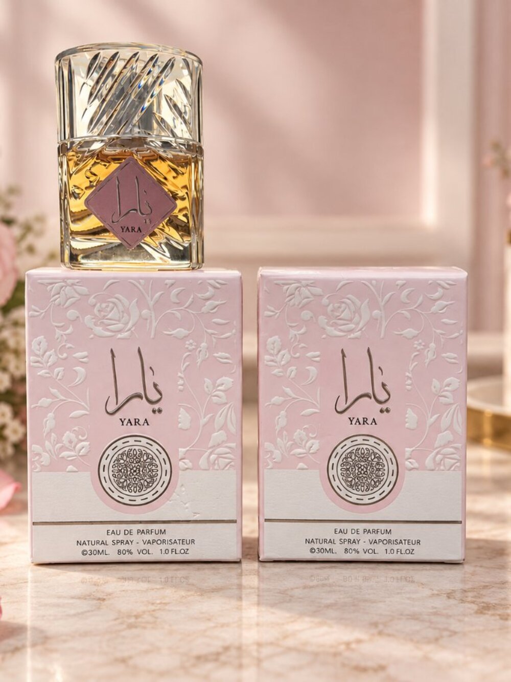 2-Pack Yara by Manar Women’s EDP Mini Travel Size – 30 ml Each